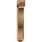 Ekena Millwork Funston Arts and Crafts Rough Sawn Bracket w/ Offset Brace, Western Red Cedar, 6"W x 30"D x 34"H BKT0604X30X34FST03RWR - alternate 4